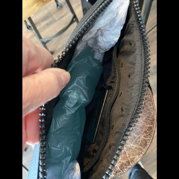 Michael Kors Leather Messenger Bag - Picture 5 of 7